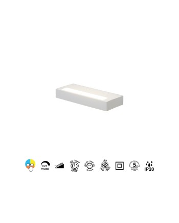 CONIL * APLIQUE LED 20W CCT DIM BLANCO